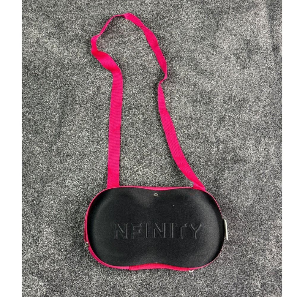 Nfinity Vengeance Cheer Shoe Case Black Pink Hard Shell Carrier NFS-1010-00-A7
